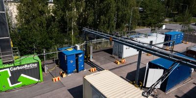 VTT opens a pilot plant utilising captured carbon dioxide in Espoo, Finland